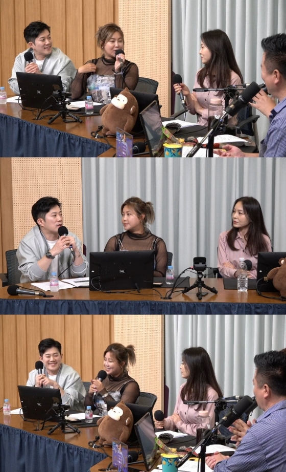 타이푼, 왁스 / 사진=SBS 보는 라디오