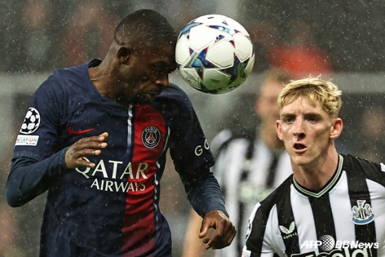 PSG-뉴캐슬 경기. /AFPBBNews=뉴스1