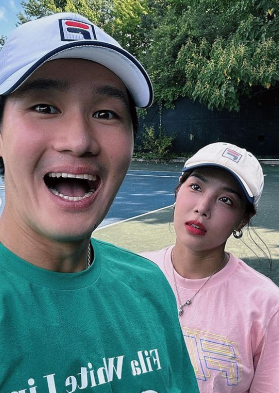 권순우, 유빈 /사진=유빈