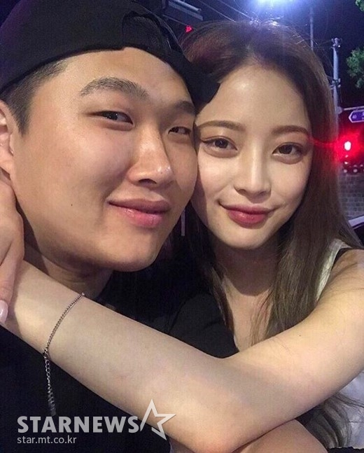 스윙스(왼쪽)와 임보라/사진=임보라