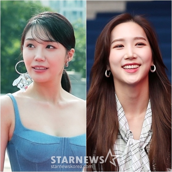 정은지(왼쪽)와 홍유경 /사진=스타뉴스