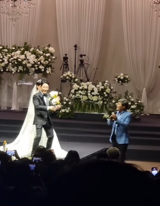 개그맨 손헌수 결혼식 현장 /사진=SNS