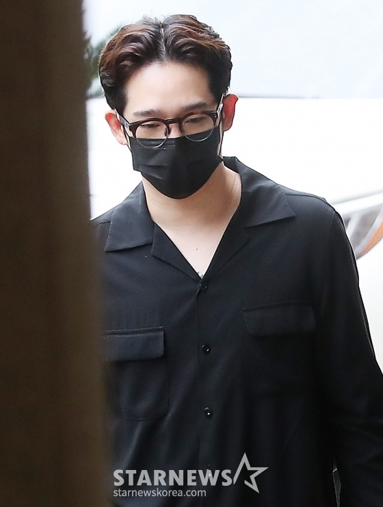 마약류관리에관한법률 위반 등 혐의로 구속영장이 청구된 사우스클럽 남태현 /사진=김창현 기자 chmt@