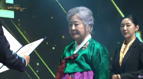 배우 정혜선 /사진=2023 대중문화예술상
