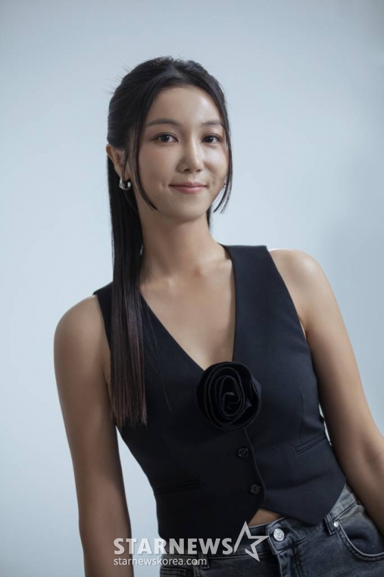 tvN 드라마 '아라문의 검'의 배우 김옥빈이 25일 진행된 종영 인터뷰를 위해 포즈를 취하고 있다. /사진제공=고스트스튜디오 2023.10.25 /사진=이동훈
