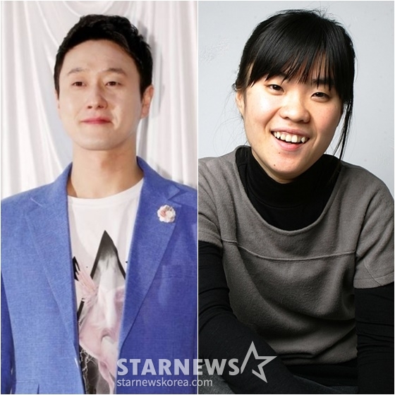 김원효(왼쪽)와 故 박지선 /사진=스타뉴스