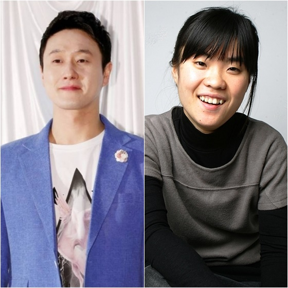 김원효(왼쪽)와 故 박지선 /사진=스타뉴스