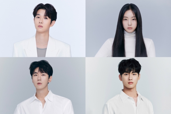 (왼쪽 위부터 시계 방향으로) 최우식, 전소니, 홍민기, 박연우 /사진=페이블컴퍼니