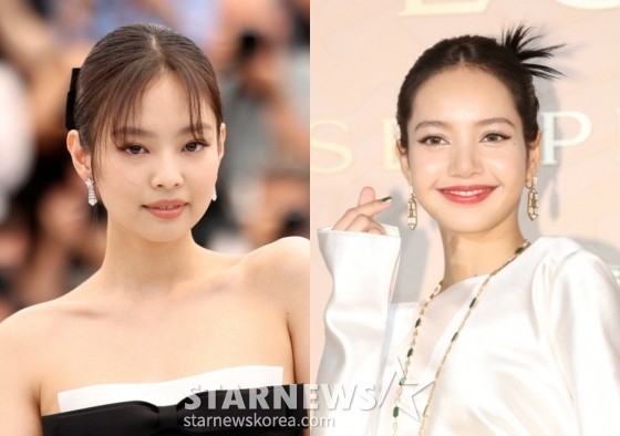 블랙핑크 제니, 리사 /사진=스타뉴스