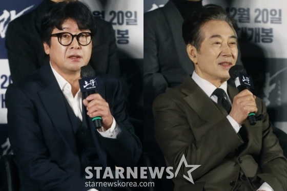 김윤석, 백윤식 / 사진= /AFPBBNews=뉴스1=스타뉴스