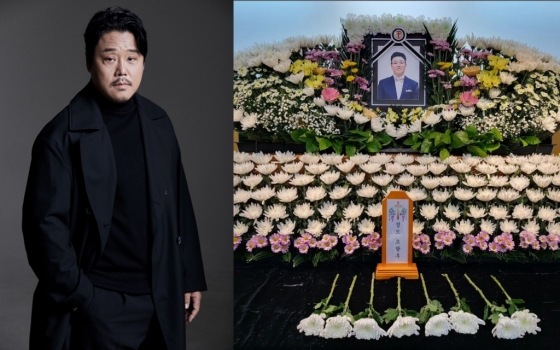 송호범(왼쪽)과 故 오창훈 /사진=송호범