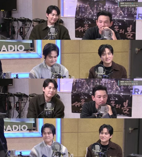 황정민 정우성 박해준 김성균 / 사진=MBC 보는라디오