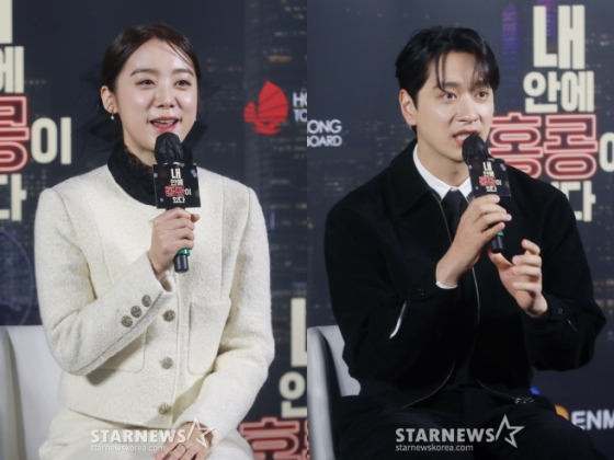 우혜림 황찬성 / 사진=이동훈 기자