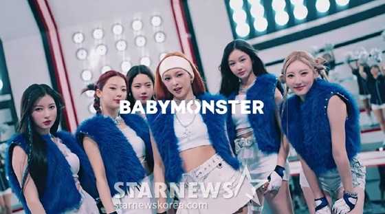 그룹 베이비몬스터 /사진='BATTER UP' 뮤직비디오