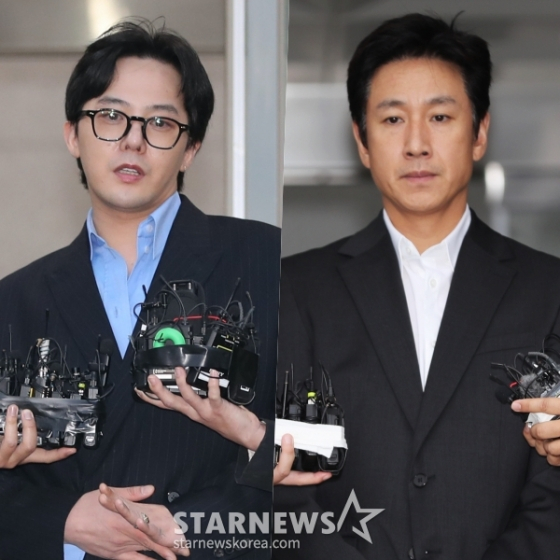가수 지드래곤, 배우 이선균 /사진=스타뉴스