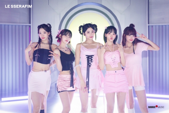 그룹 르세라핌 /사진제공=쏘스뮤직