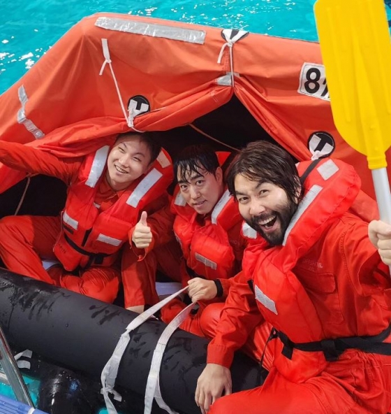 (왼쪽부터) 빠니보틀, 궤도, 노홍철 /사진=노홍철 SNS