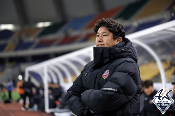 김도균 수원FC 감독. /사진제공=한국프로축구연맹
