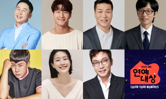 신동엽, 김종국, 서장훈, 유재석, 탁재훈, 이현이, 이상민 (시계방향)/사진제공=SBS