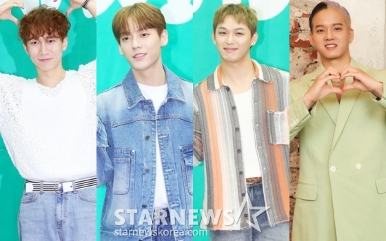 가수 서은광, 이민혁, 임현식, 프니엘 /사진=스타뉴스, 큐브엔터테인먼트(프니엘)