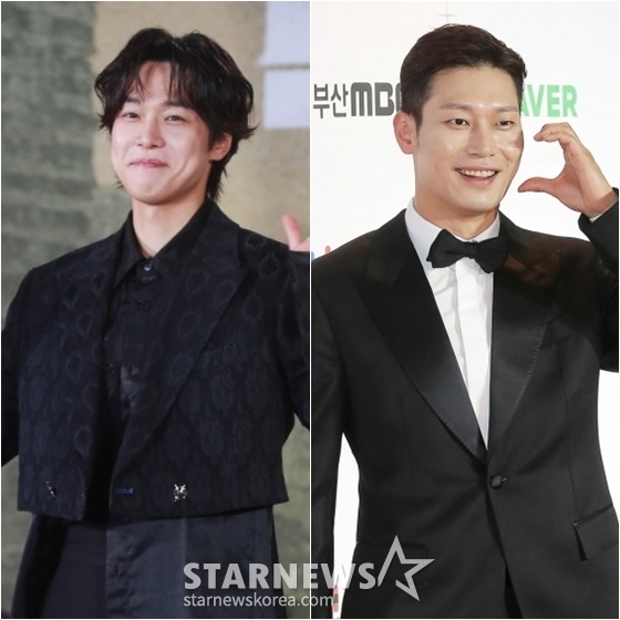 배우 강유석(왼쪽)과 박훈 /사진=스타뉴스