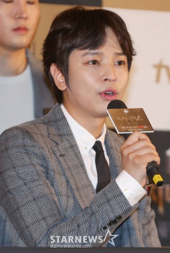 26일 오전 서울 마포구 상암동 CJE&M센터에서 tvN '더 지니어스:블랙 가넷' 제작발표회가 진행되고 있다. 방송인, 갬블러, 정치인 등 다양한 직업군을 대표하는 도전자가 게임을 통해 최후의 1인이 되기 위한 숨막히는 심리전을 벌이는 리얼리티 쇼 '더 지니 어스:블랙 가넷'은 10월 1일 방송된다. /사진=이동훈 기자 photoguy@