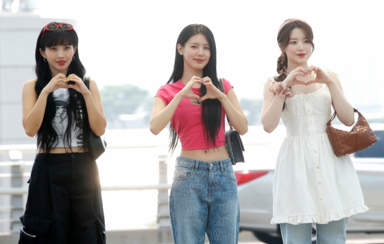 (여자)아이들 소연(왼쪽부터), 미연, 슈화 /사진=뉴스1