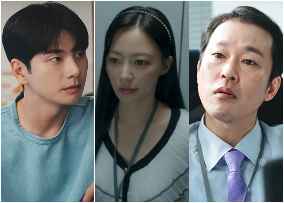 이이경(왼쪽부터), 송하윤,김중희/사진=tvN