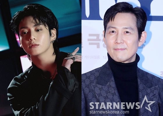 방탄소년단 정국과 배우 이정재