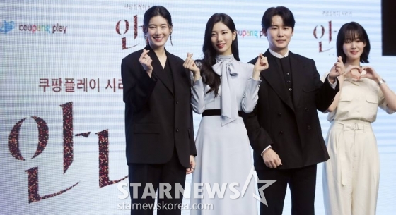 배우 정은채, 수지, 김준한, 박예영/사진=김창현 기자 chmt@