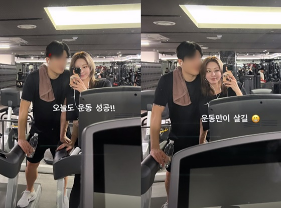 한예슬 남자친구(왼쪽)와 한예슬/사진=한예슬