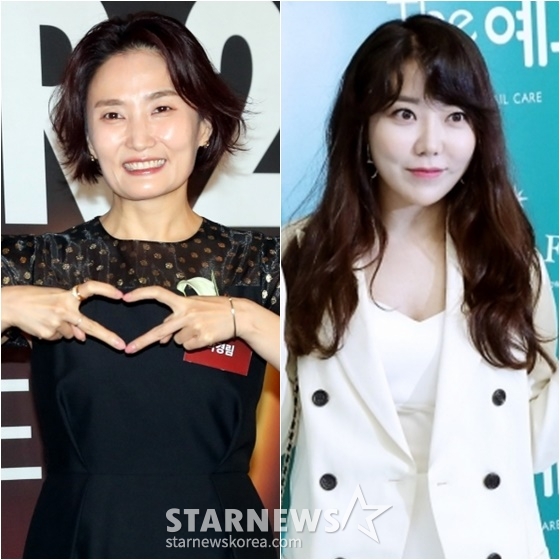 박경림(왼쪽)과 하지영 /사진=스타뉴스
