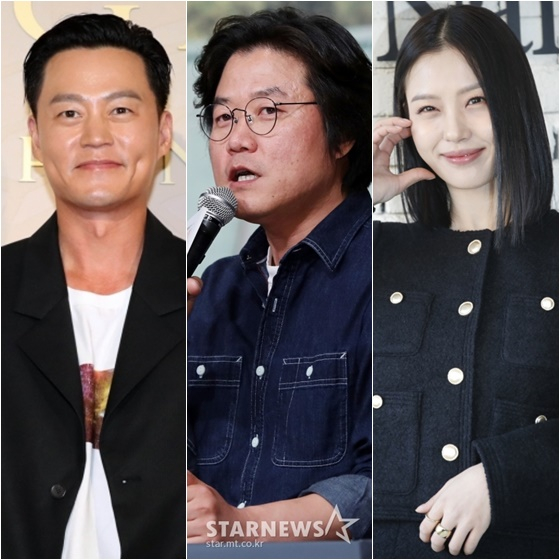 이서진(왼쪽부터), 나영석, 고민시 /사진=스타뉴스