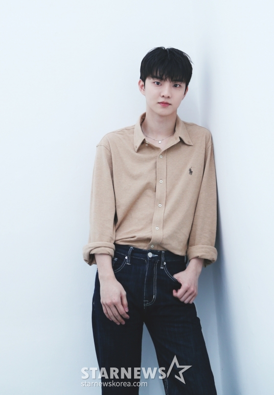 그룹 더보이즈 멤버 큐 '2023 AAA' 인터뷰 /사진=김창현 기자