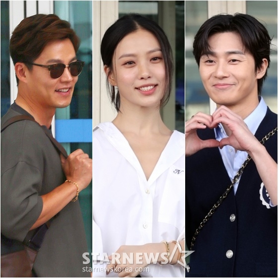 이서진(왼쪽부터) 고민시 박서준 /사진=스타뉴스
