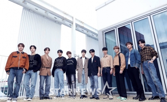 그룹 더보이즈 '2023 AAA' 수상 인터뷰 /사진=김창현 기자 chmt@