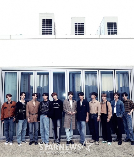 그룹 더보이즈 '2023 AAA' 수상 인터뷰 /사진=김창현 기자 chmt@