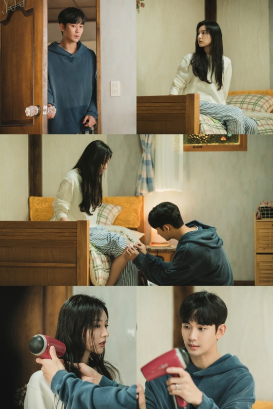 김수현 김지원 / 사진=tvN 눈물의 여왕
