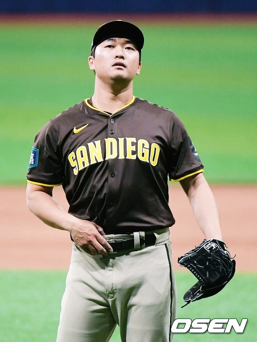 샌디에이고 파드리스 불펜 투수 고우석.