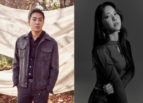은지원(왼쪽)과 백지영 /사진제공=YG엔터테인먼트, 트라이어스엔터테인먼트