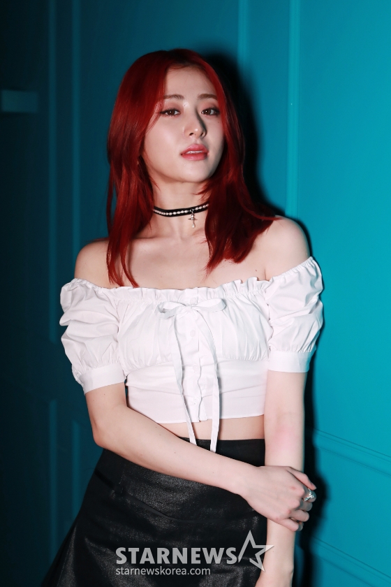 걸그룹 르세라핌 허윤진/사진=이동훈 기자