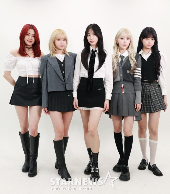 2024.03.26 걸그룹 르세라핌 AAA 인터뷰 /사진=이동훈