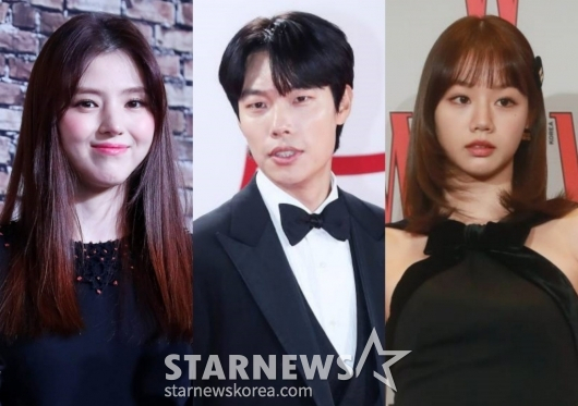 한소희(왼쪽), 류준열, 혜리 /사진=스타뉴스