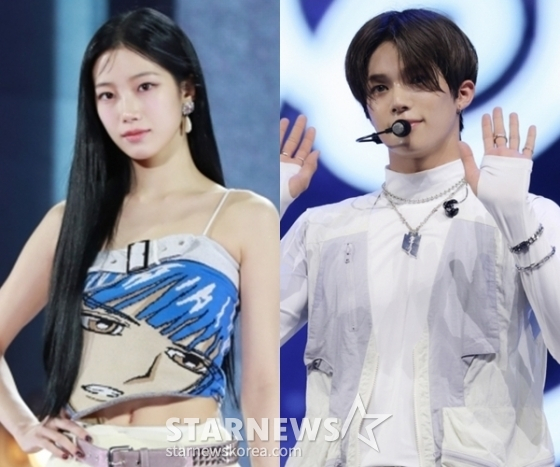 르세라핌 카즈하(왼쪽)와 앤팀 케이 /사진=스타뉴스