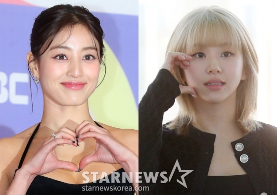 트와이스 지효, 채영 /사진=스타뉴스