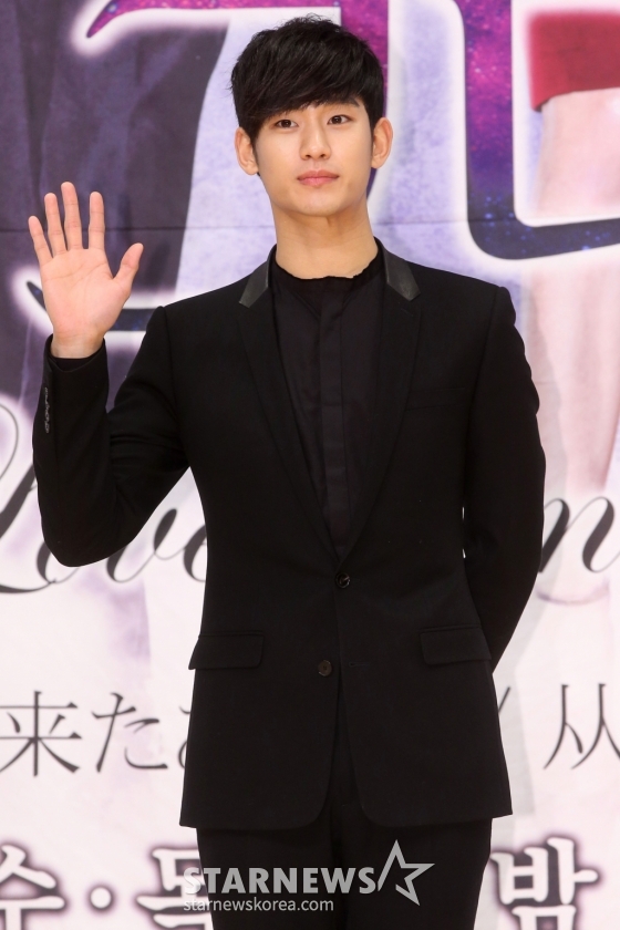 16일 오후 서울 양천구 목동 SBS에서 열린 수목드라마 '별에서 온 그대' 제작발표회 /사진=이기범 기자 leekb@
