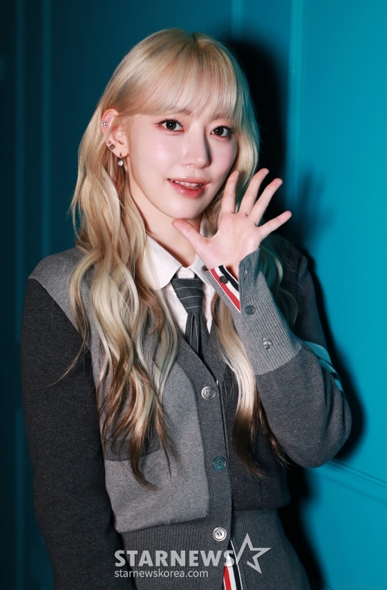2024.03.26 걸그룹 르세라핌 AAA 인터뷰 - 사쿠라 /사진=이동훈