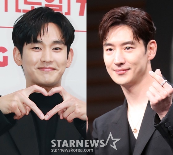 배우 김수현, 이제훈 /사진=스타뉴스