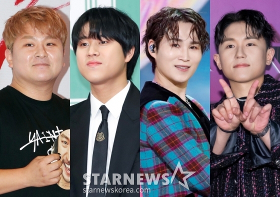허각, 이무진, 김희재, 임한별 /사진=스타뉴스