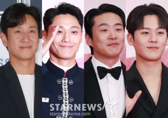 故이선균, 이도현, 안재홍, 이정하 /사진=스타뉴스